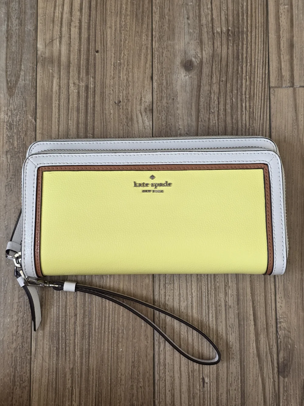 Kate Spade Colorblock Anita wristlet wallet in 